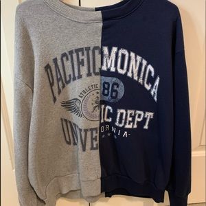 oversized sweatshirt